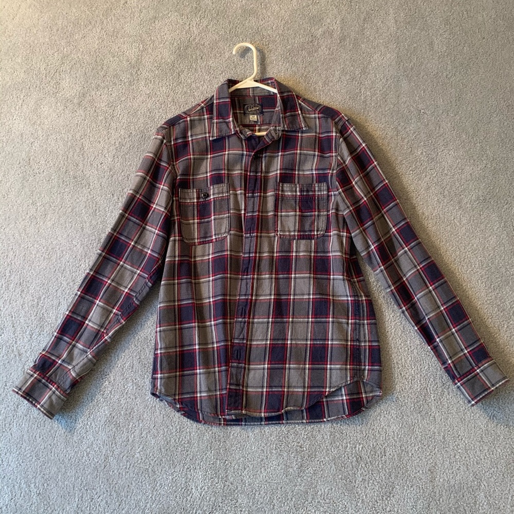 J crew men’s slim fit flannel